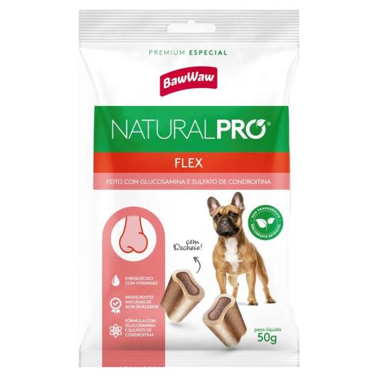 Snack Para Cães Baw Waw Natural Pro Flex 50g - Imagem em destaque