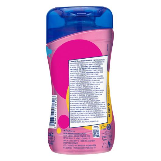 Shampoo Infantil 2 em 1 Justice League Trá Lá Lá Aventura Pa Pum Frasco 250ml - Imagem em destaque