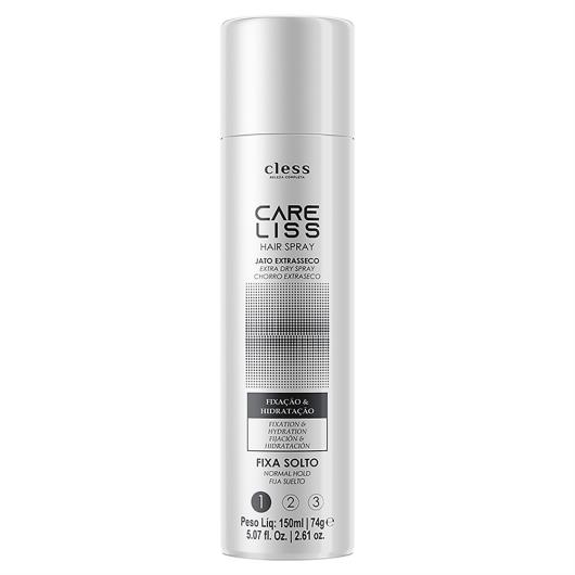 Hair Spray Jato Extrasseco Fixa Solto Care Liss Frasco 150ml - Imagem em destaque