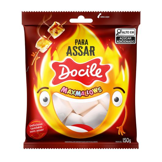 Marshmallow para Assar Docile Maxmallows Pacote 150g - Imagem em destaque