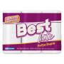 Papel Higiênico Folha Dupla Neutro Best Lite 20m Pacote 12 Unidades