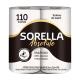 Toalha de Papel Folha Dupla Sorella Absolute Pacote 2 Rolos - Imagem 7896053470067.png em miniatúra