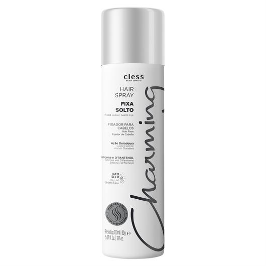 Hair Spray Jato Seco Fixa Solto Charming Frasco 150ml - Imagem em destaque