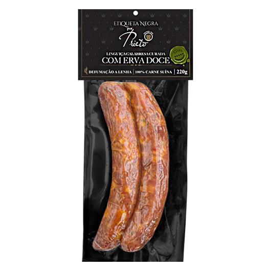 Linguiça Calabresa Erva Doce Prieto 220g - Imagem em destaque