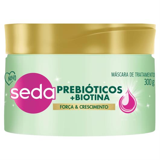 Máscara de Tratamento Seda Prebióticos + Biotina Pote 300g - Imagem em destaque