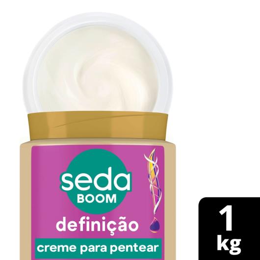 Creme para pentear definição Seda Boom pote 1kg - Imagem em destaque