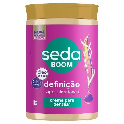 Creme para Pentear Seda Boom Definição Pote 1kg - Imagem em destaque