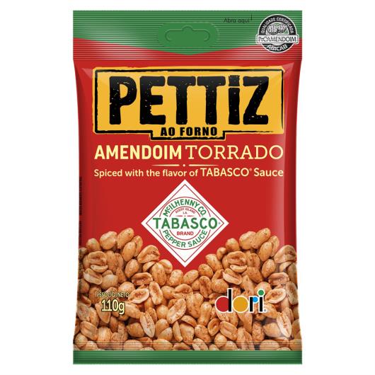 Amendoim Torrado Pimenta Tabasco Dori Pettiz Pacote 110g - Imagem em destaque