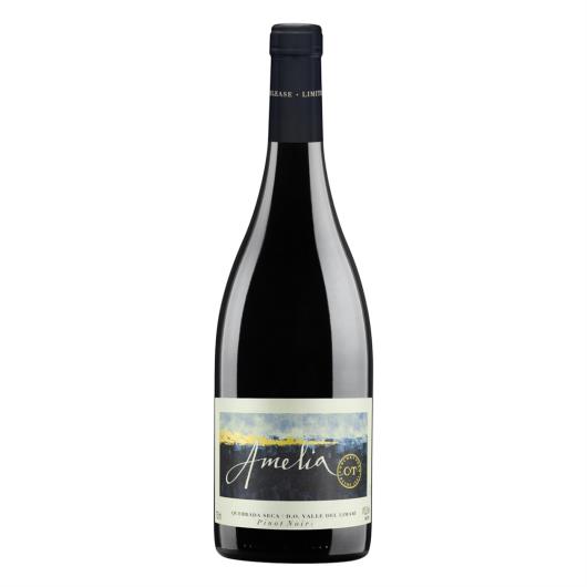 Vinho Chileno Tinto Seco Amelia Pinot Noir Valle del Limarí Garrafa 750ml - Imagem em destaque