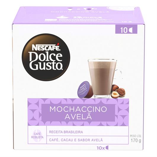 Mochaccino em Cápsula Avelã Nescafé DOLCEGUSTO Caixa 170g 10 Unidades - Imagem em destaque