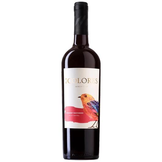 Vinho Tinto Chileno 7Colores Cabernet Sauvignon 750ml - Imagem em destaque
