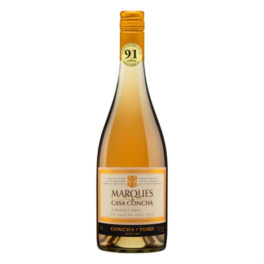 Vinho Chileno Rosé Seco Marques de Casa Concha Cinsault Valle del Itata Garrafa 750ml - Imagem em destaque