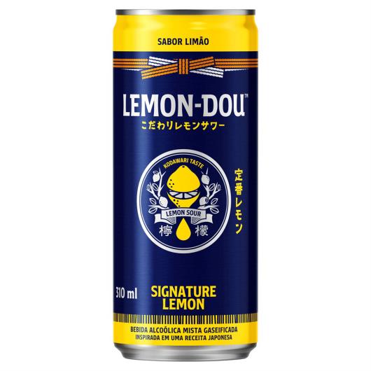 Bebida Mista Alcoólica Limão Lemon-Dou Lata 310ml - Imagem em destaque