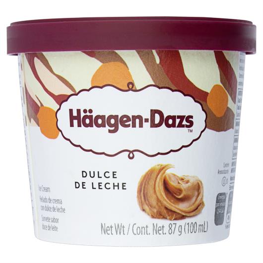 Sorvete Dulce de Leche Häagen-Dazs Pote 100ml - Imagem em destaque