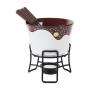 Aparelho De Fondue Para Chocolate Brinox Cerâmica 7 Peças
