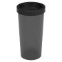 Copo Coza Brinox Preto Com Tampa 500ml