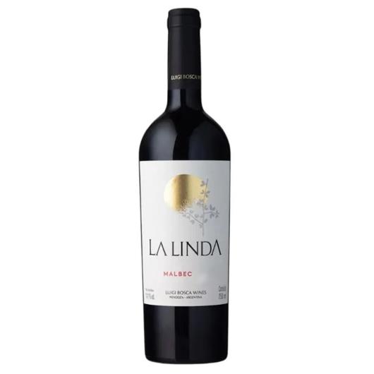 Vinho Tinto Argentino La Linda Malbec 750ml - Imagem em destaque