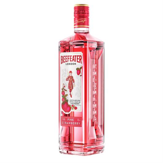 Gin London Pink Strawberry Beefeater Garrafa 700ml - Imagem em destaque