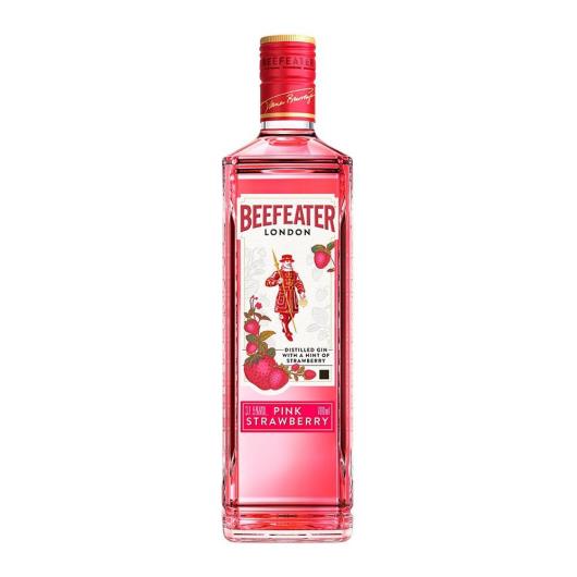 Gin London Pink Strawberry Beefeater Garrafa 700ml - Imagem em destaque