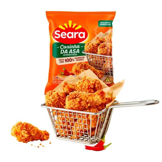 Coxinha de frango apimentada empanado crocante Seara 400g - Imagem em destaque