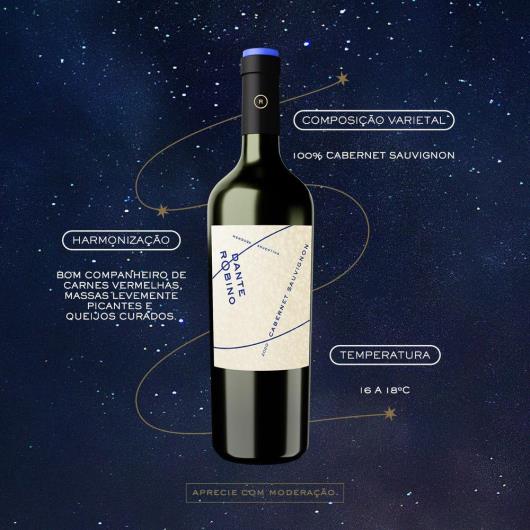 Vinho Tinto Bodega Dante Robino Cabernet 750 ml Garrafa - Imagem em destaque