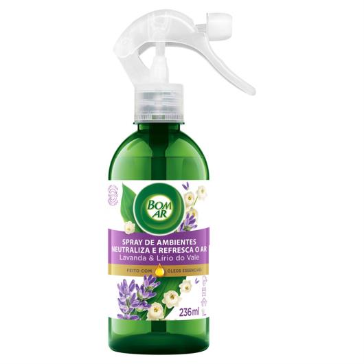 Neutralizador de Odores Lavanda & Lírio do Vale Bom Ar Frasco 236ml Borrifador - Imagem em destaque