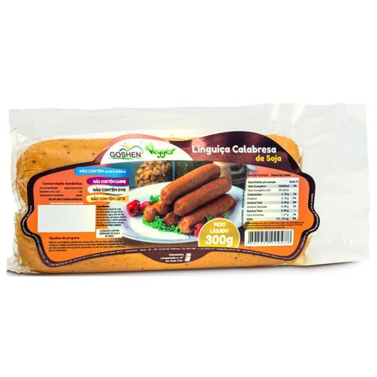 Linguiça Calabresa de Soja Goshen 300g - Imagem em destaque