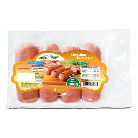 Linguiça Toscana de Soja Goshen 300g - Imagem em destaque