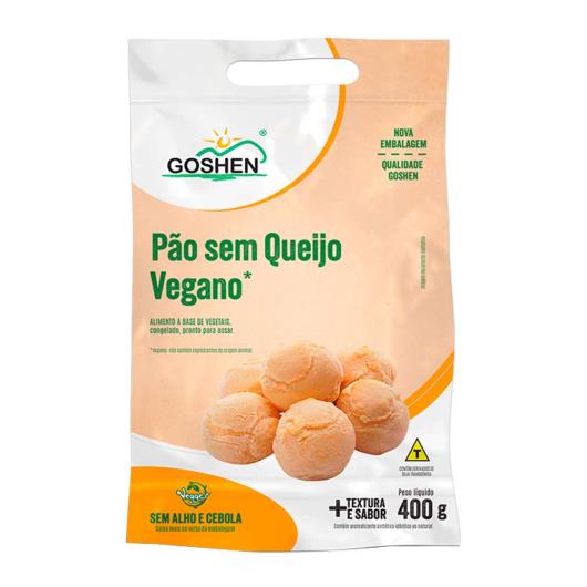 Pão sem Queijo Vegano Goshen Congelado 400g - Imagem em destaque