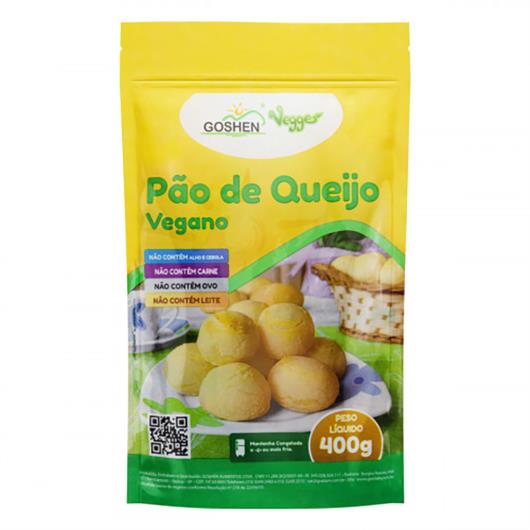 Pão de Queijo sem Queijo Goshen Vegges Congelado 400g - Imagem em destaque