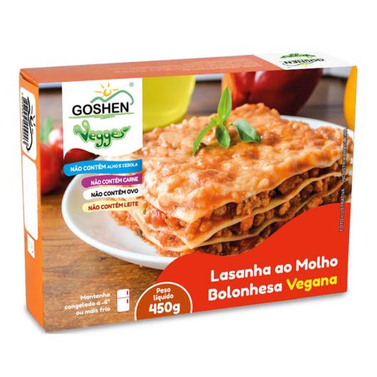 Lasanha Vegana ao Molho Bolonhesa Goshen 450g - Imagem em destaque