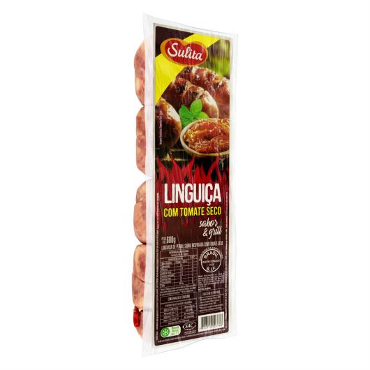 Linguiça de Pernil Suíno com Tomate Seco Sulita Sabor & Grill 600g - Imagem em destaque