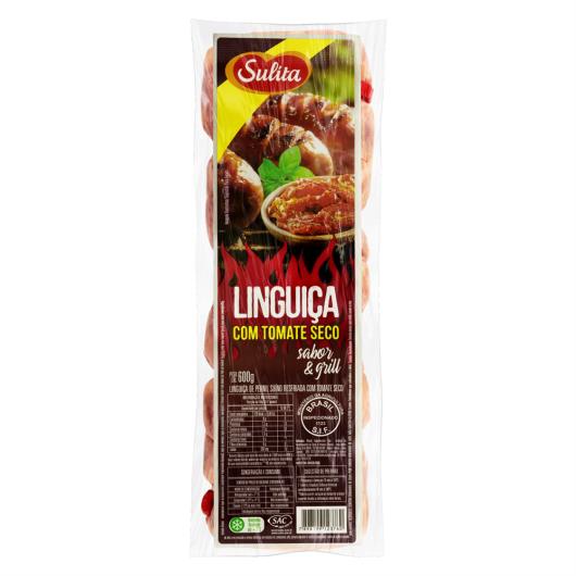 Linguiça de Pernil Suíno com Tomate Seco Sulita Sabor & Grill 600g - Imagem em destaque