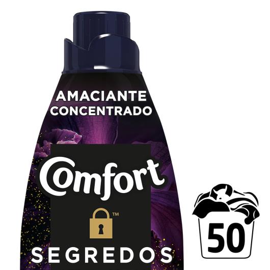 Amaciante de Roupa Concentrado 48 Comfort Segredos Frasco 1l - Imagem em destaque