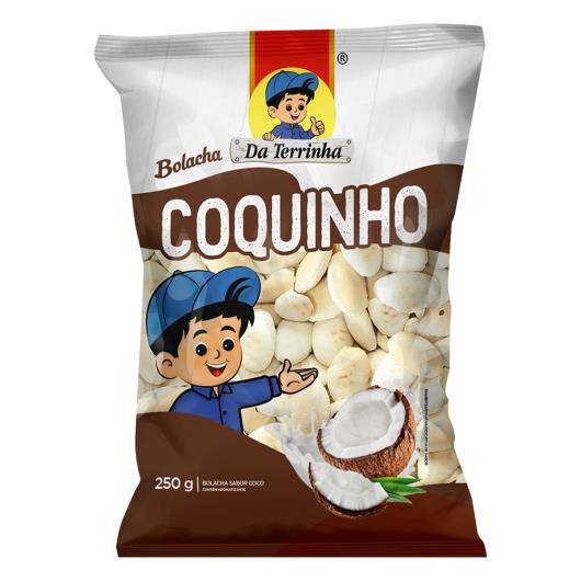 Bolacha Coquinho Da Terrinha Pacote 250g - Imagem em destaque