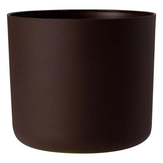 Vaso West Garden Capri Cachepot Café 14x13cm Unidade - Imagem em destaque