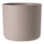 Vaso West Garden Capri Cachepot Nude 14x13cm Unidade