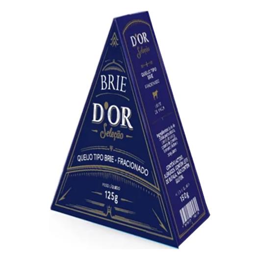 Queijo D'or Tipo Brie Fracionado 125g - Imagem em destaque
