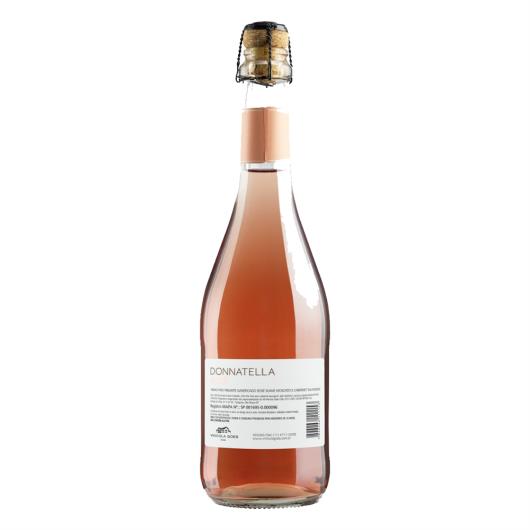 Vinho Brasileiro Rosé Frisante Fino Suave Donnatella Cabernet Sauvignon Moscato Garrafa 660ml - Imagem em destaque