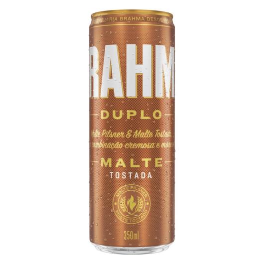 Cerveja Pilsner Duplo Malte Tostada Brahma Lata 350ml - Imagem em destaque