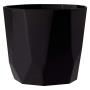 Vaso West Garden Diamante Cachepot Preto Unidade