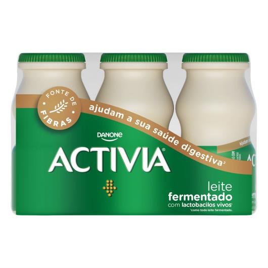 Pack Leite Fermentado Desnatado Baunilha Activia Frasco 450g 6 Unidades - Imagem em destaque