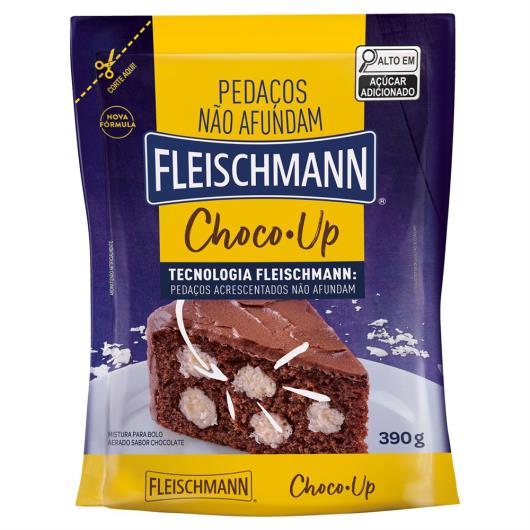 Mistura para Bolo Aerado Choco-Up Fleischmann Sachê 390g - Imagem em destaque