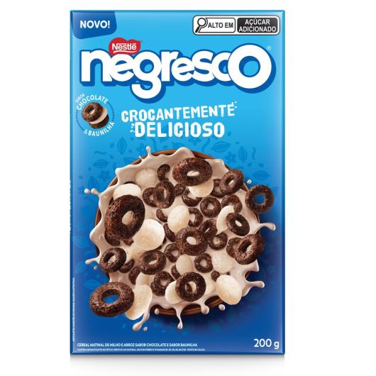 Cereal Matinal Chocolate & Baunilha Negresco Caixa 200g - Imagem em destaque