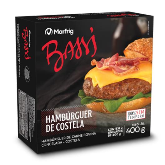 Hambúrguer Bassi Costela 400g - Imagem em destaque