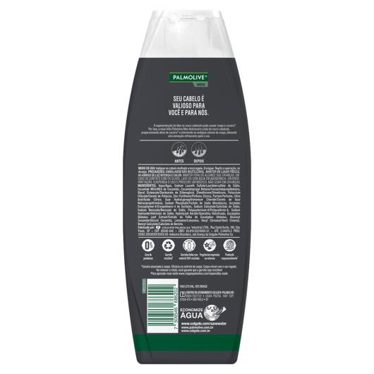 Shampoo Anticoceira Palmolive Men Frasco 350ml - Imagem em destaque