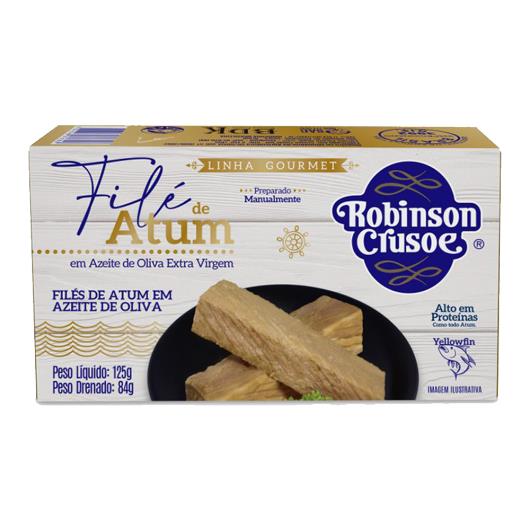 Filé de Atum Robinson Crusoe Com Azeite de Oliva 84g - Imagem em destaque