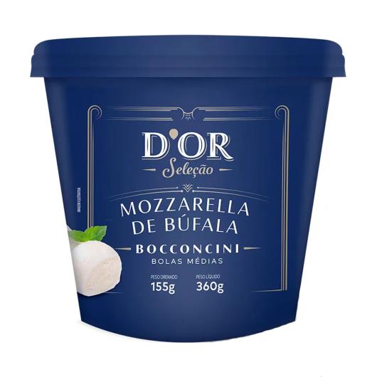 Queijo D'or Sellection Mozzarella de Búfala Bocconcini Pote 155g - Imagem em destaque