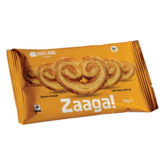 Biscoito folheado Biscland Zaaga 150g - Imagem em destaque