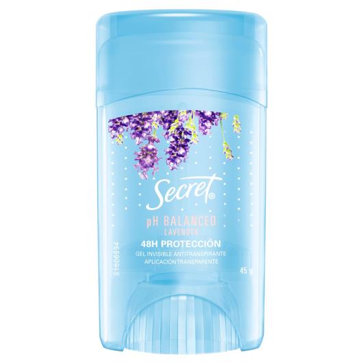 Antitranspirante Gel pH Balanced Lavender Secret 45g - Imagem em destaque